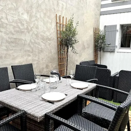 شقة L'escale Avec Jardin - Coeur De